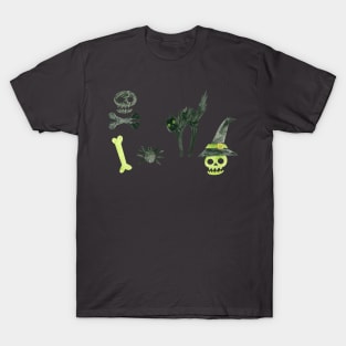 Green Hallowen T-Shirt